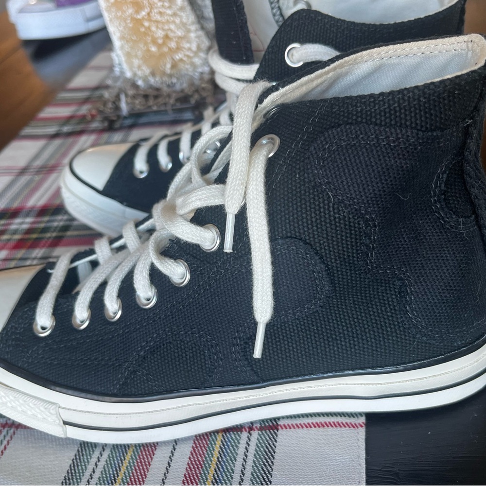 Converse Black High-Top Sneakers
